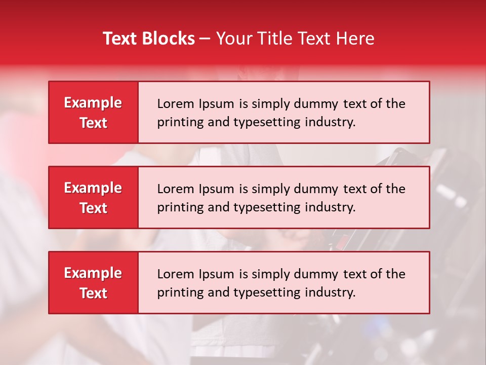 Two Men Running On A Treadmill In A Gym PowerPoint Template