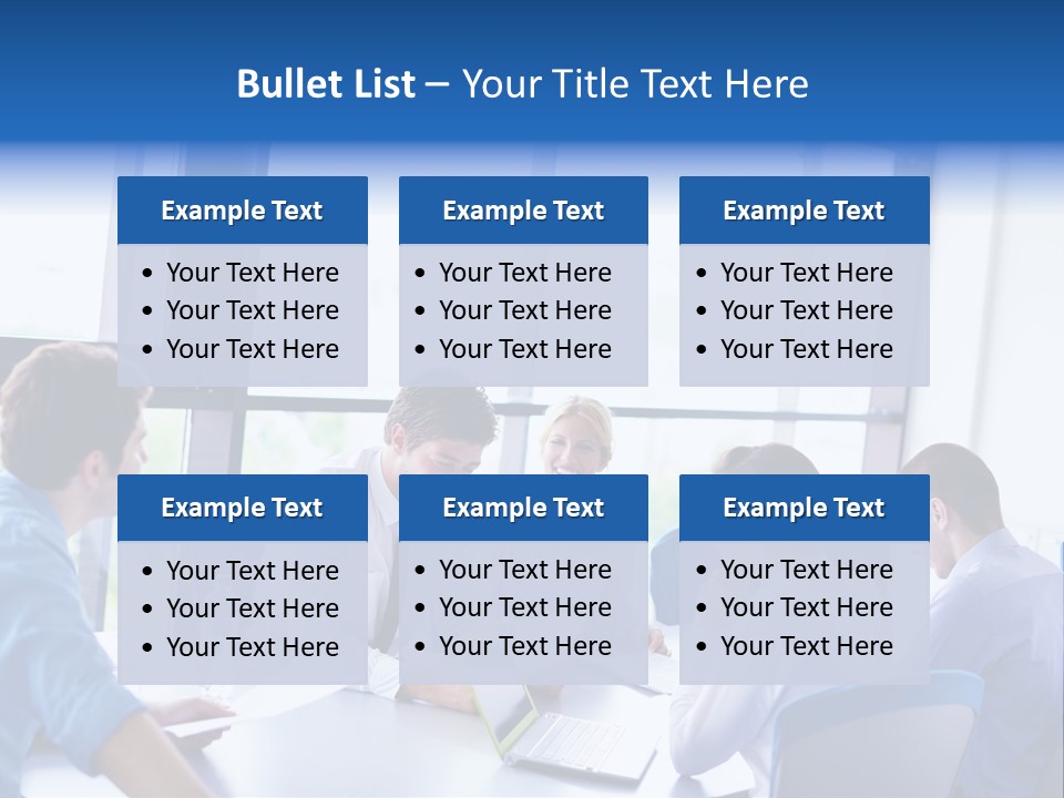 A Group Of People Sitting Around A Table Talking PowerPoint Template