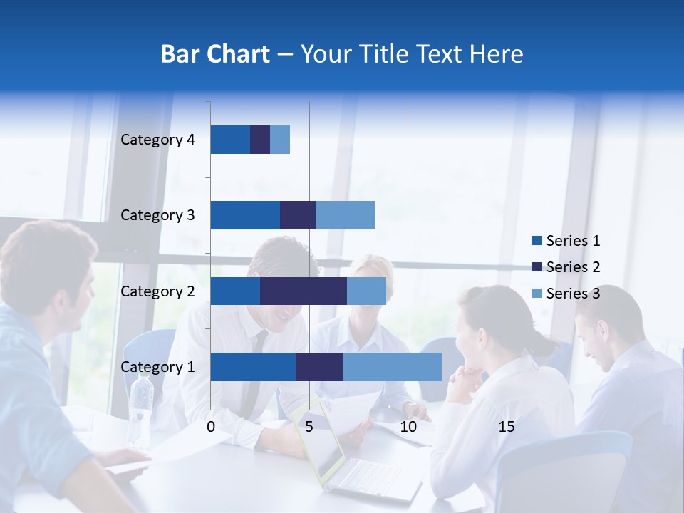A Group Of People Sitting Around A Table Talking PowerPoint Template