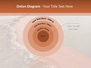 A Large Body Of Water With Steam Coming Out Of It PowerPoint Template
