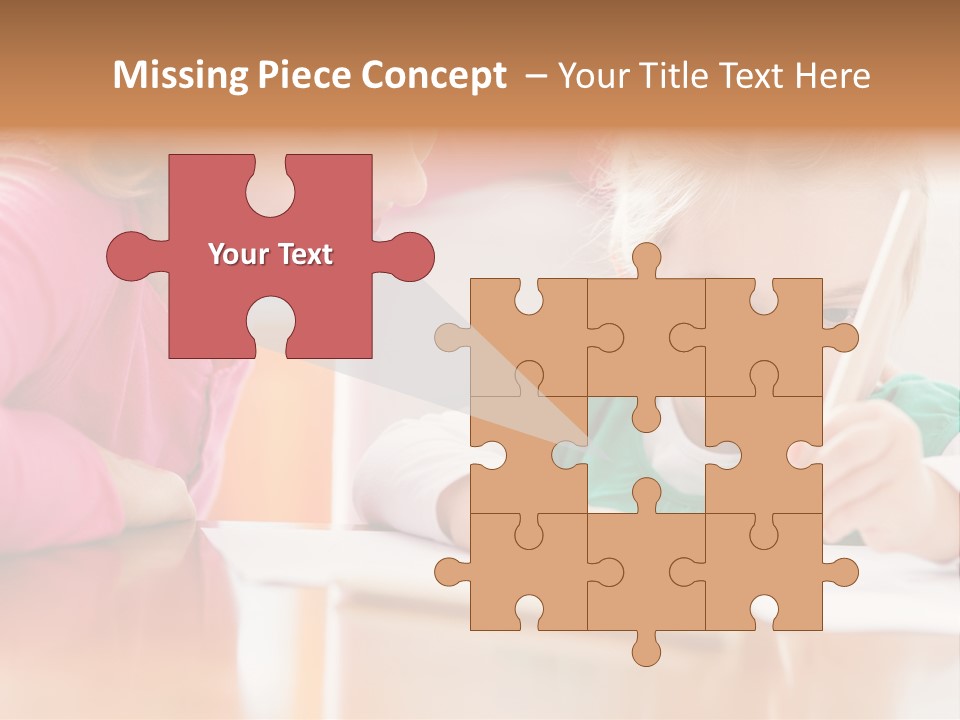 A Woman Helping A Little Girl Write Something On A Piece Of Paper PowerPoint Template