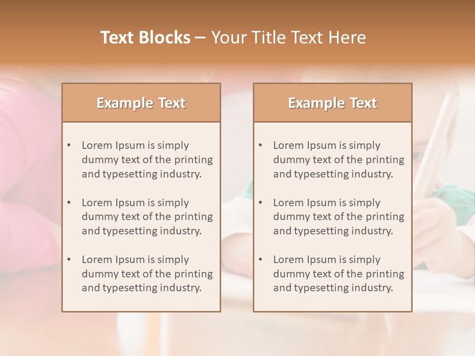 A Woman Helping A Little Girl Write Something On A Piece Of Paper PowerPoint Template