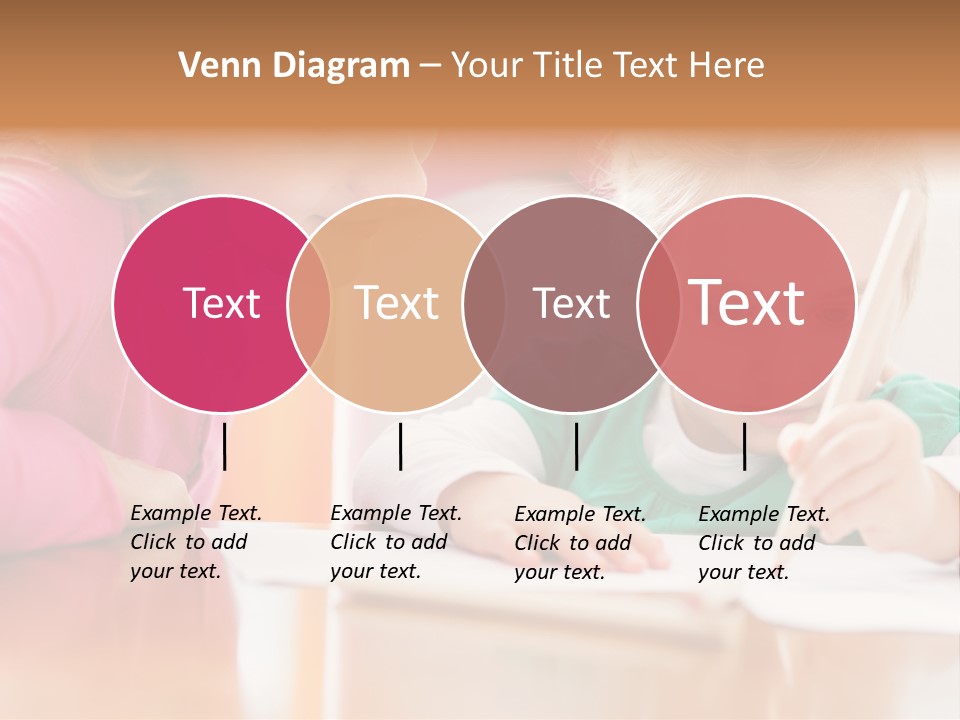 A Woman Helping A Little Girl Write Something On A Piece Of Paper PowerPoint Template