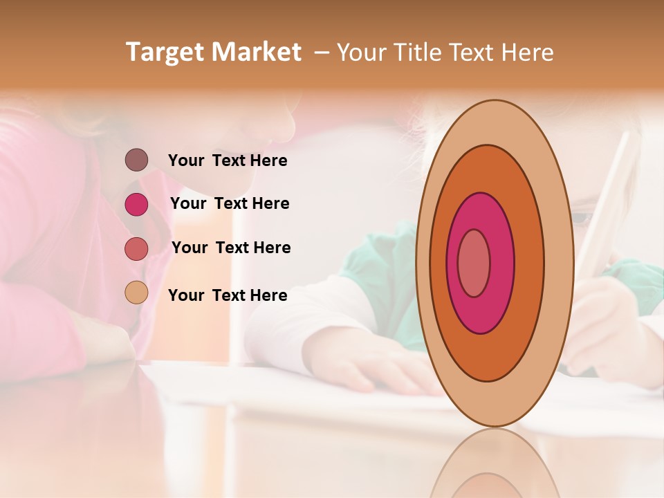 A Woman Helping A Little Girl Write Something On A Piece Of Paper PowerPoint Template