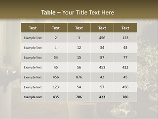 A Living Room Filled With Furniture And A Fireplace PowerPoint Template