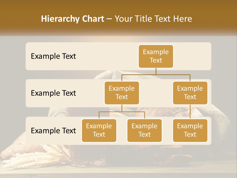 A Table Topped With Bread And A Mug Of Beer PowerPoint Template