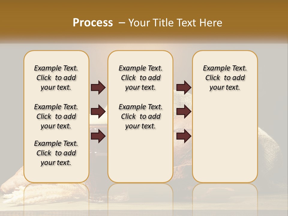 A Table Topped With Bread And A Mug Of Beer PowerPoint Template