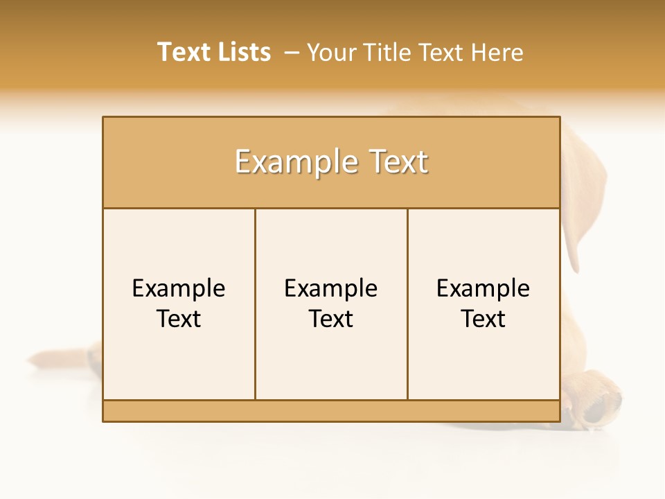 A Puppy Holding A Soccer Ball In His Mouth PowerPoint Template