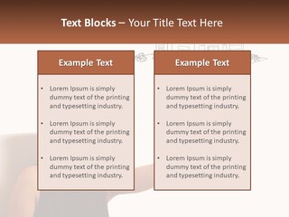 A Woman Writing On A Board With A Marker PowerPoint Template
