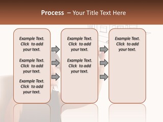 A Woman Writing On A Board With A Marker PowerPoint Template