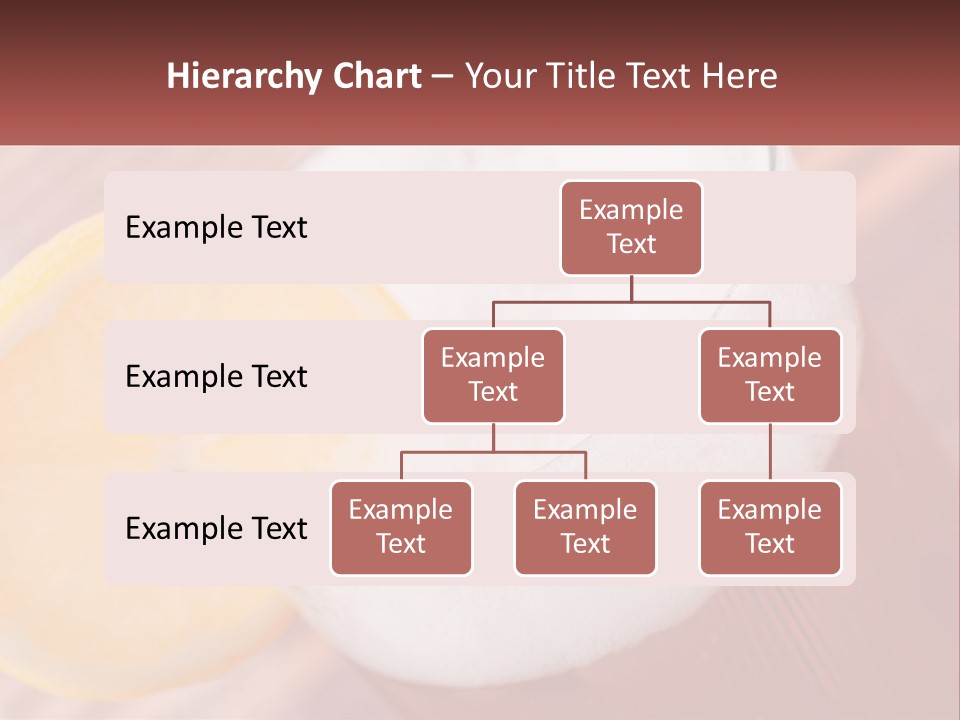 A Drink With A Slice Of Lemon On Top Of It PowerPoint Template