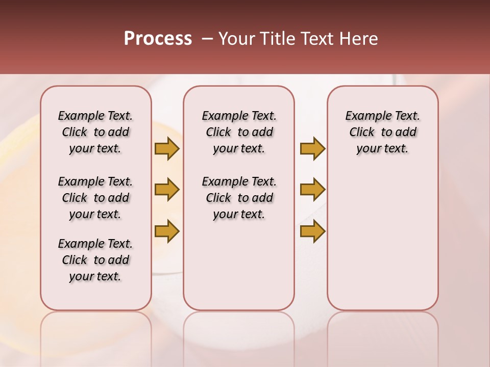 A Drink With A Slice Of Lemon On Top Of It PowerPoint Template