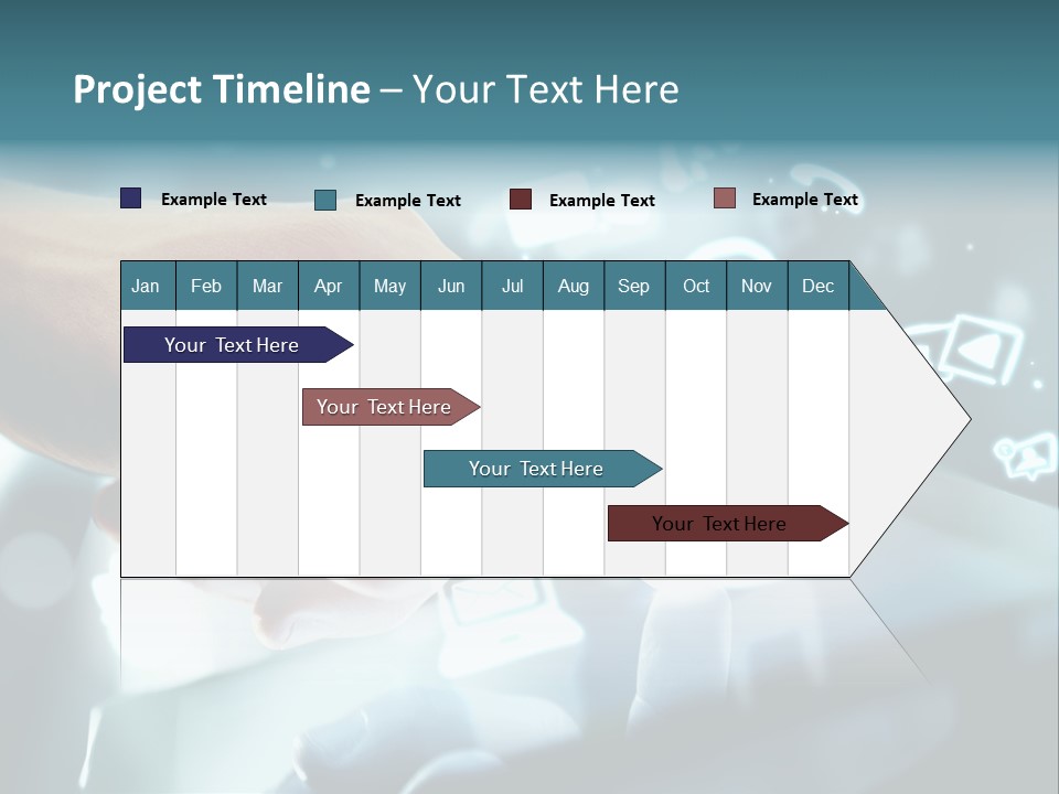 A Person Pressing A Button On A Touch Screen PowerPoint Template