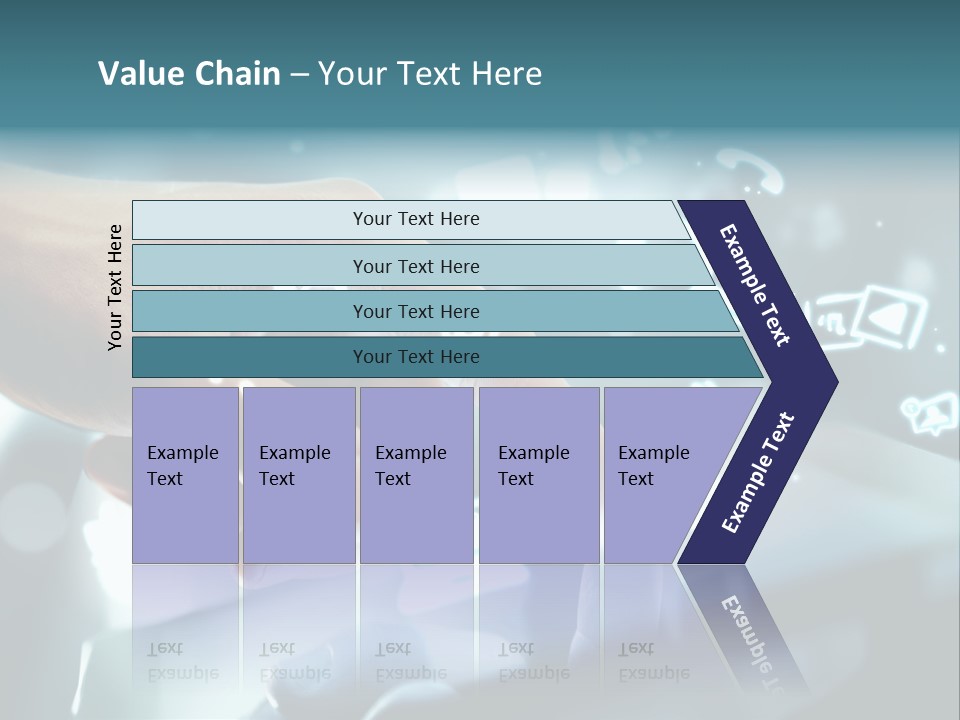 A Person Pressing A Button On A Touch Screen PowerPoint Template