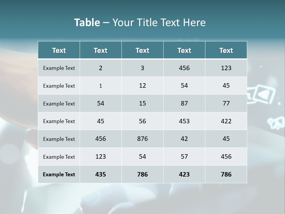 A Person Pressing A Button On A Touch Screen PowerPoint Template