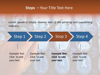 A Person Holding A Pen In Front Of Mri Images PowerPoint Template