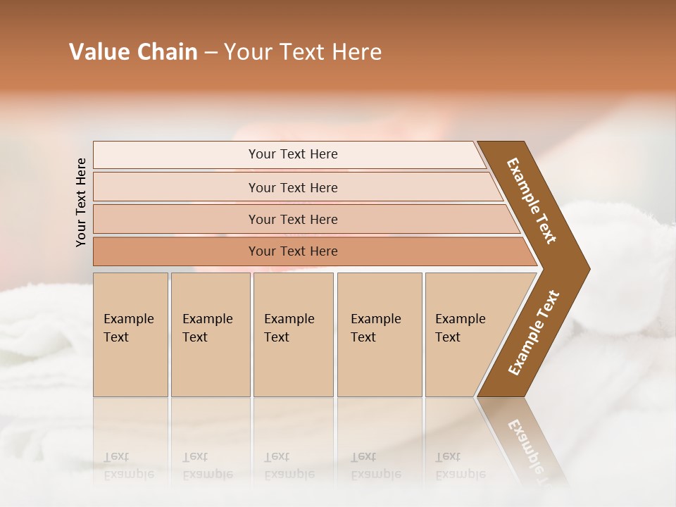 A Person Holding A Flower On Top Of A Bed PowerPoint Template