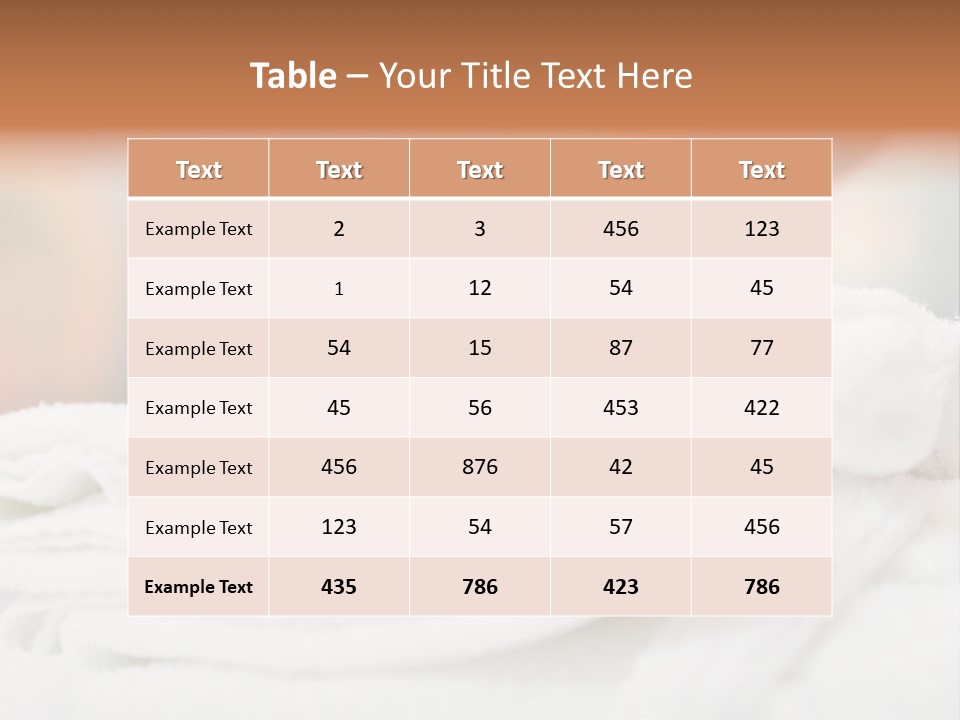 A Person Holding A Flower On Top Of A Bed PowerPoint Template