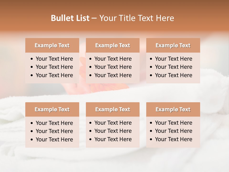 A Person Holding A Flower On Top Of A Bed PowerPoint Template