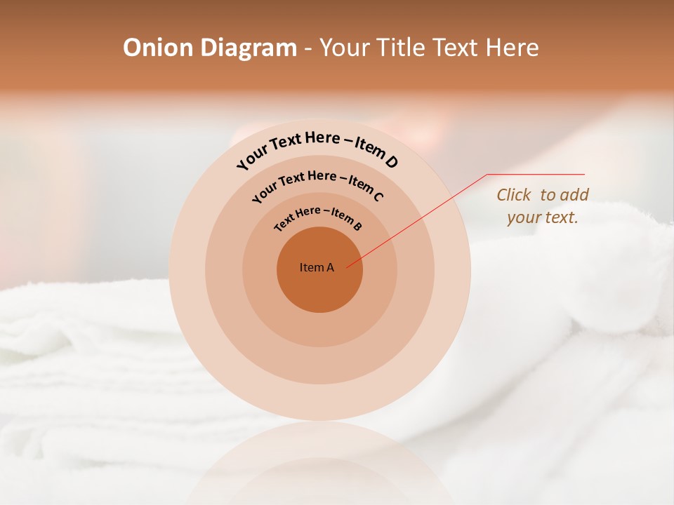 A Person Holding A Flower On Top Of A Bed PowerPoint Template