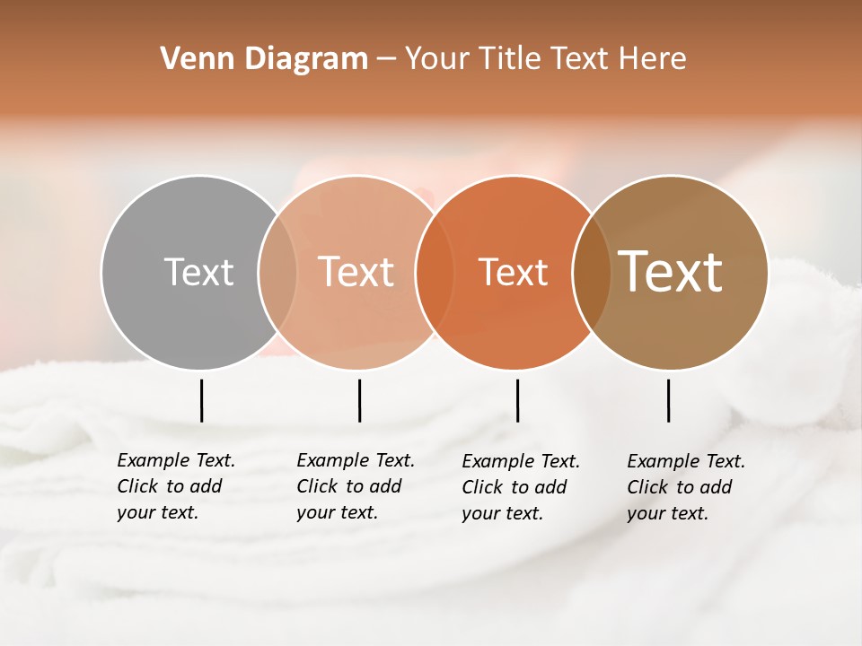 A Person Holding A Flower On Top Of A Bed PowerPoint Template