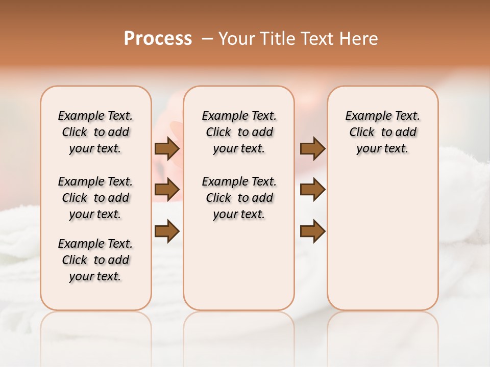 A Person Holding A Flower On Top Of A Bed PowerPoint Template