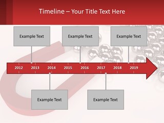 A Group Of Silver Balls With A Red Bar On Top Of Them PowerPoint Template