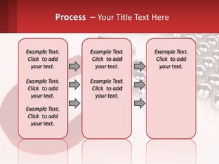 A Group Of Silver Balls With A Red Bar On Top Of Them PowerPoint Template