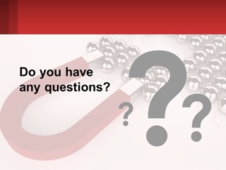 A Group Of Silver Balls With A Red Bar On Top Of Them PowerPoint Template