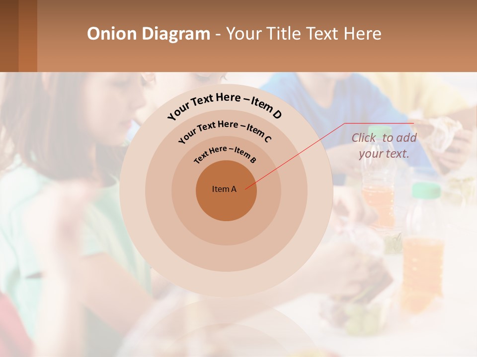 A Group Of Children Sitting At A Table With Bottles Of Liquid PowerPoint Template