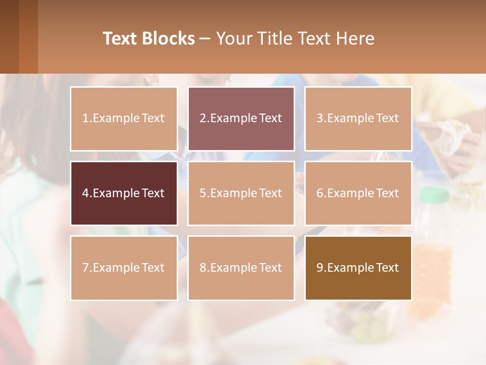 A Group Of Children Sitting At A Table With Bottles Of Liquid PowerPoint Template