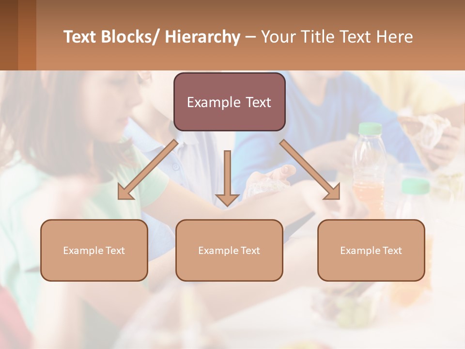 A Group Of Children Sitting At A Table With Bottles Of Liquid PowerPoint Template