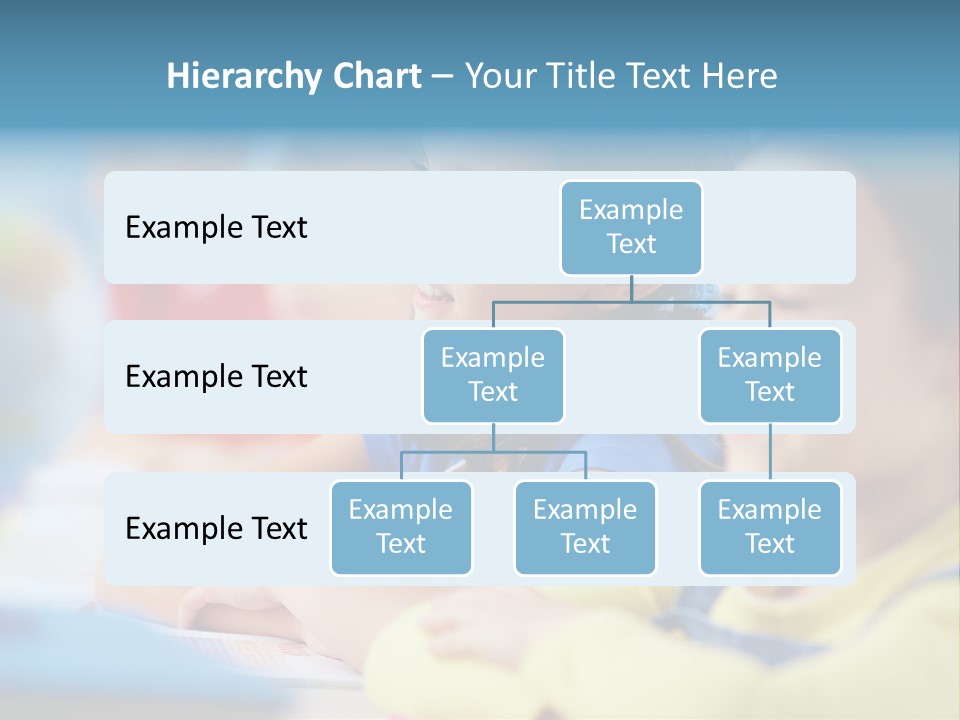 A Group Of Children Sitting At A Table With A Globe In The Background PowerPoint Template