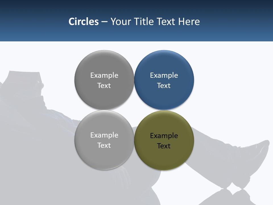 A Man Sitting On A Bean Bag Chair With A Book On His Head PowerPoint Template