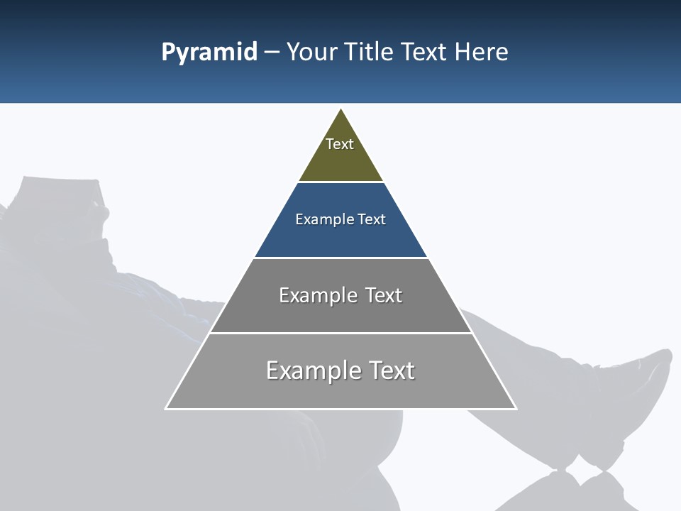 A Man Sitting On A Bean Bag Chair With A Book On His Head PowerPoint Template