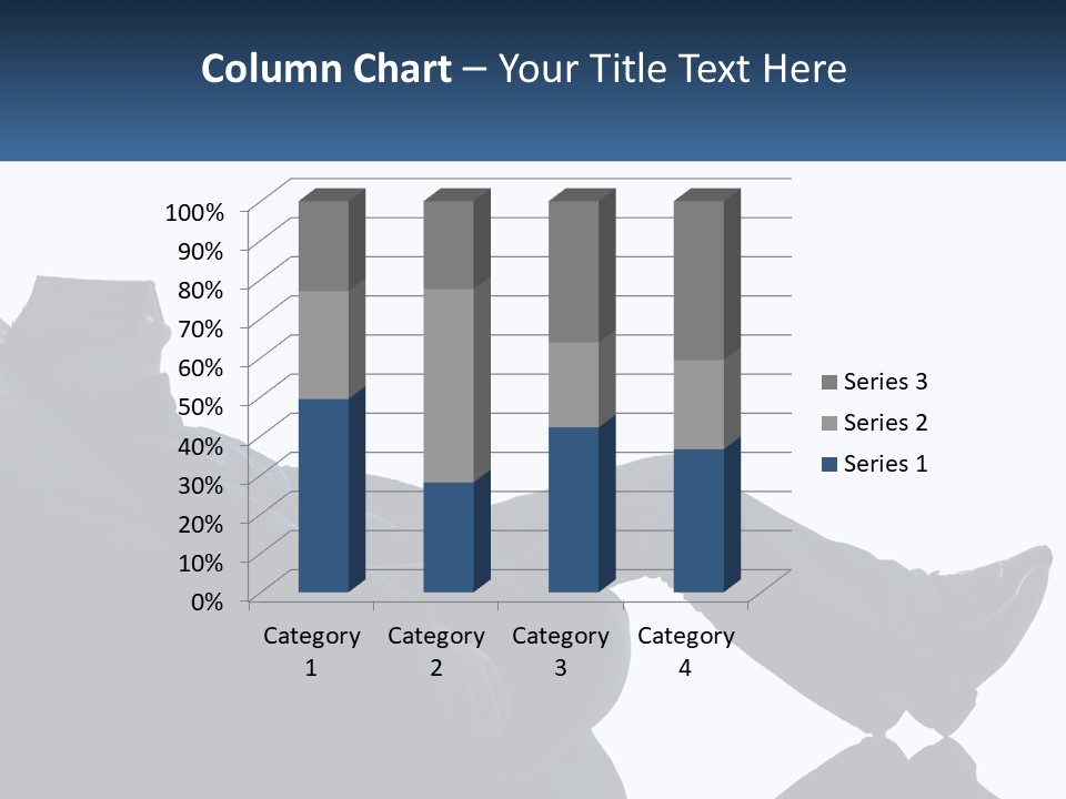 A Man Sitting On A Bean Bag Chair With A Book On His Head PowerPoint Template