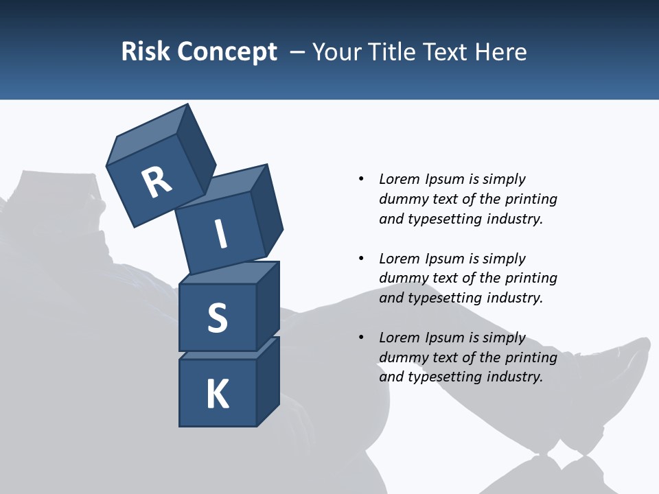 A Man Sitting On A Bean Bag Chair With A Book On His Head PowerPoint Template