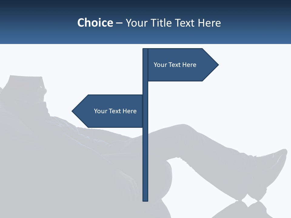 A Man Sitting On A Bean Bag Chair With A Book On His Head PowerPoint Template