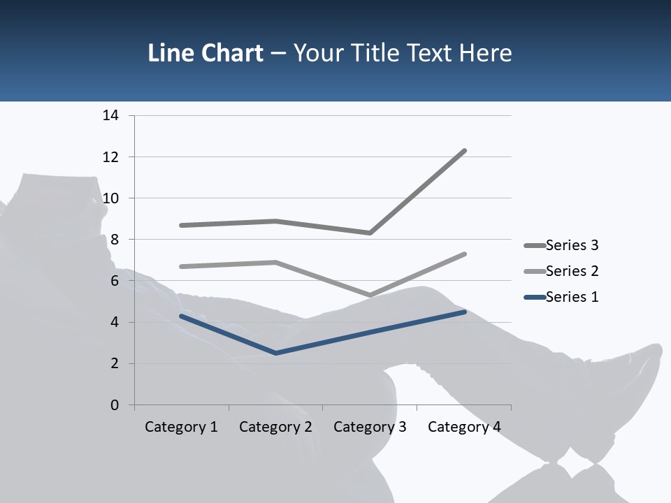 A Man Sitting On A Bean Bag Chair With A Book On His Head PowerPoint Template