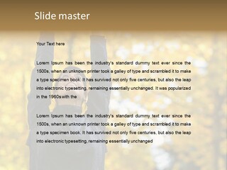 A Woman Is Holding Her Hands Up In The Air PowerPoint Template