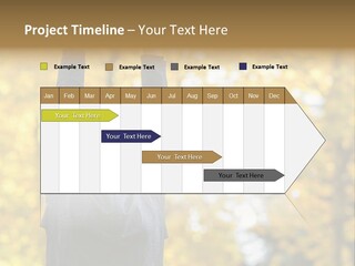 A Woman Is Holding Her Hands Up In The Air PowerPoint Template