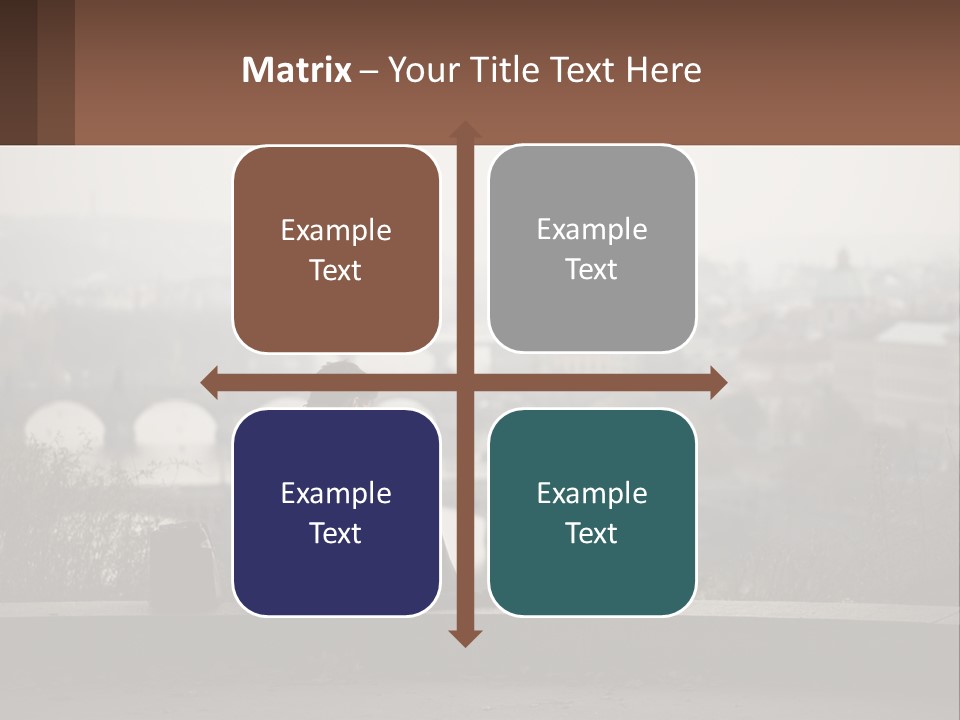 A Man Sitting On A Bench Talking On A Cell Phone PowerPoint Template