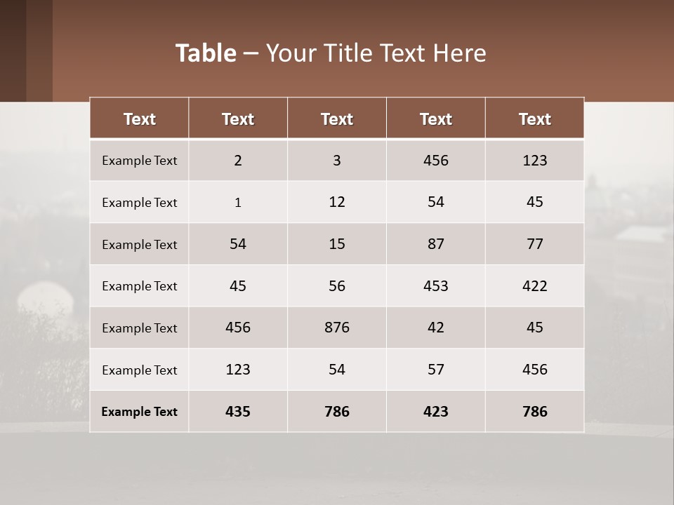 A Man Sitting On A Bench Talking On A Cell Phone PowerPoint Template