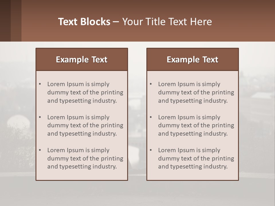 A Man Sitting On A Bench Talking On A Cell Phone PowerPoint Template
