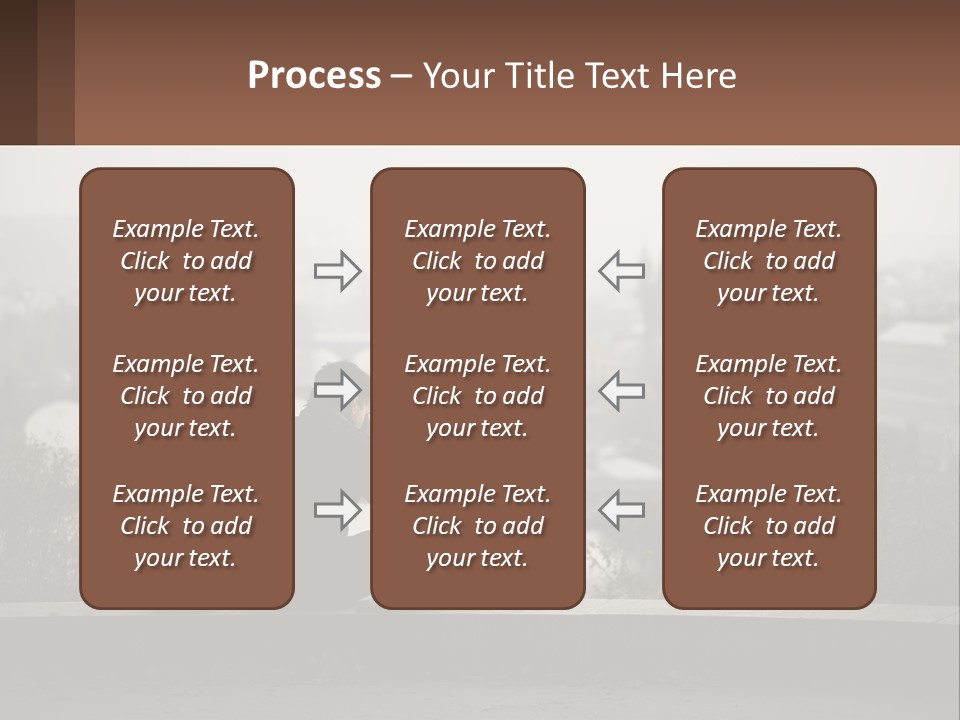 A Man Sitting On A Bench Talking On A Cell Phone PowerPoint Template