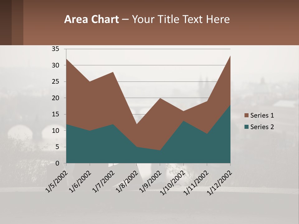 A Man Sitting On A Bench Talking On A Cell Phone PowerPoint Template