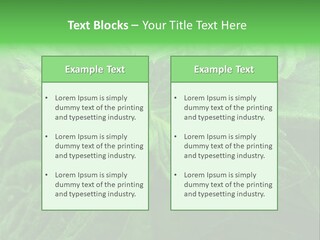 A Close Up Of A Green Leaf Powerpoint Template PowerPoint Template