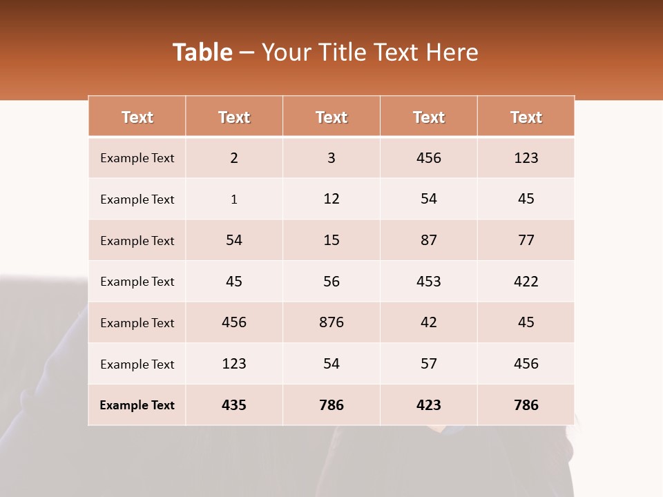 A Woman Holding A Pen In Front Of Her Face PowerPoint Template