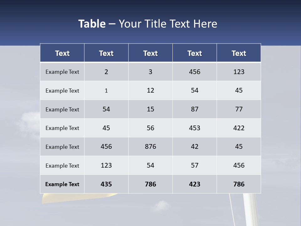 A Flag With A Flag Pole In The Foreground PowerPoint Template
