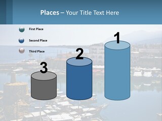 A Harbor Filled With Lots Of Boats On Top Of Water PowerPoint Template